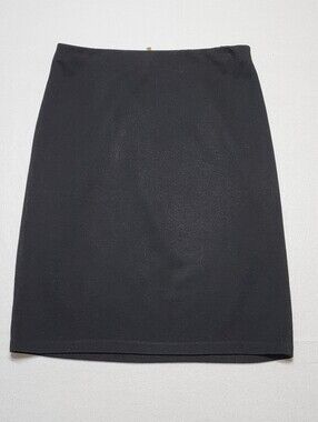 Philosophy Black Stretch Pencil Skirt Career Office Bodycon Size 10